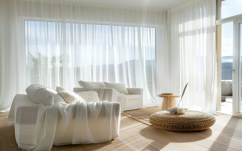 White Curtains